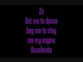 Courtney Jenaé - Accelerate ~ Lyrics 