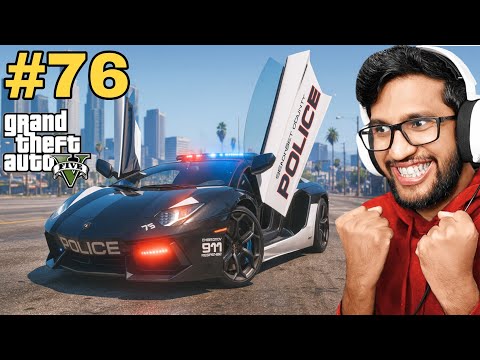 UPGRADING TO POLICE LAMBORGHINI IN GTA 5 REAL #76