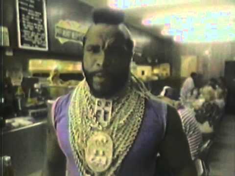 80's Ads: Mr. T Anti Drug PSA 1985