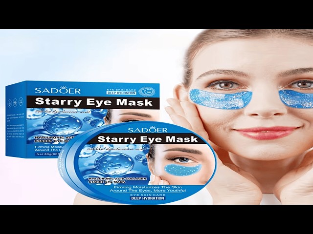 أقنعة عيون مرصعة بالنجوم