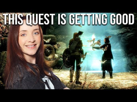 Learning to read the Elder Scrolls💙 | First Time Playing SKYRIM | LUCYJROBYN [26]