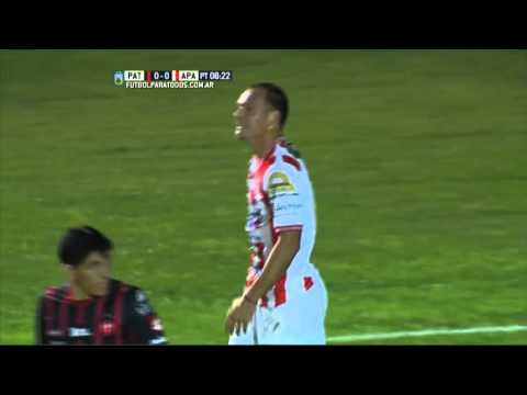 La primera fue de la visita. Patronato 0 - Atlético Paraná 0. Fecha 42. B Nacional 2015. FPT