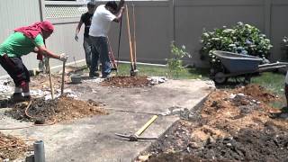 preview picture of video 'How to build a deck and patio by Deck and patio company Part 3 of 5'