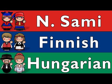 URALIC: NORTHERN SAMI, FINNISH, & HUNGARIAN