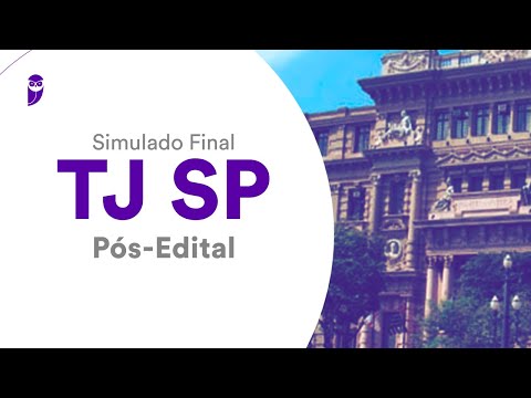 Simulado Final TJ SP – Pós-Edital - Correção
