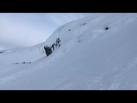 Boulder Creek drainage avalanche accident site