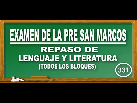 LENGUA Y LITERATURA:LA ORACIÓN(2),GRAMÁTICA/LIT. PERUANA(3)-DECO-EXAMEN PRE SAN MARCOS-CEPREUNMSM