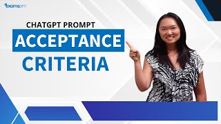 Writing Acceptance Criteria Using ChatGPT