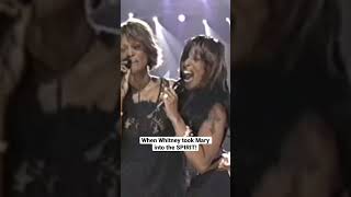 When Whitney took Mary IN! #whitneyhouston #maryjblige #friendship #thepopattic