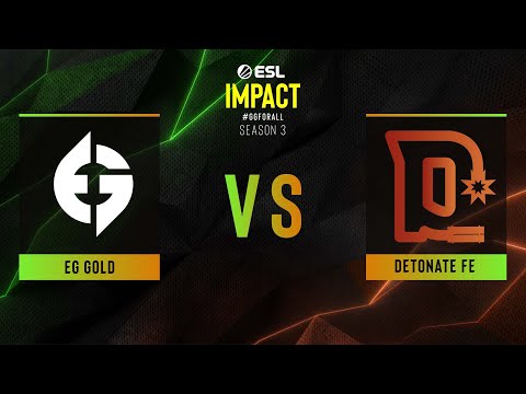 Detonate fe vs. EG Gold - Map 2 [Ancient] - ESL Impact League S3 NA - Group B