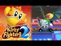 PLAYING THE NEW KIRBY SMASH BROS GAME Kirby Fighters 2 Gameplay