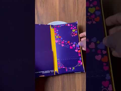 New Valentines Day special Cadbury dairy milk silk heart blush /Cadbury chocolates / #shorts
