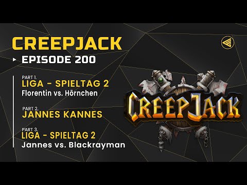 [DE] Dreckig wird Gegeben - Jannes vs. Blackrayman | Creepjack 200 - Warcraft 3
