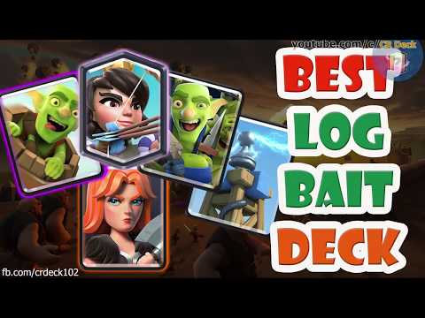 Vakyrie Log Bait Tesla Deck #2 👋👋👋 Best Log Bait Deck Clash Royale