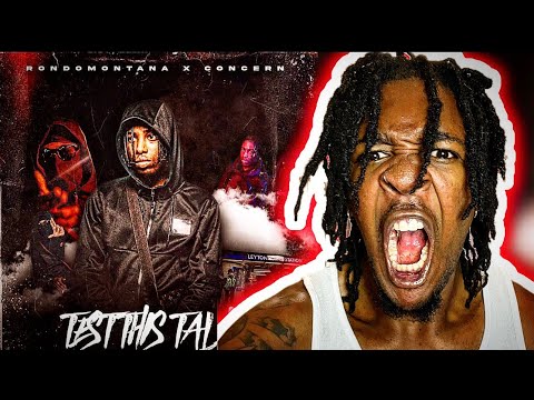 American Reacts to (MaliStrip) RondoMontana x Concern - Test This Talk (Music Video) | Pressplay 🔥