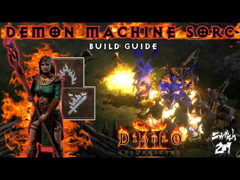 Demon Machine Sorcress Build Guide: Nothing Is Safe, Even On P8... - Diablo 2 Resurrected