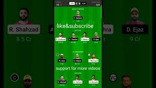 Dream11 today Emirates D20 DUM VS AJM   match prediction |#sorts #slteam