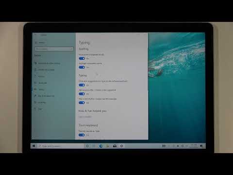How to Enable/Disable Auto Correction on MICROSOFT Surface Go 2 – Manage Text Corrections