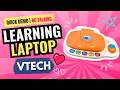 VTech My Laptop Toy Demo Letters Numbers Learning Games