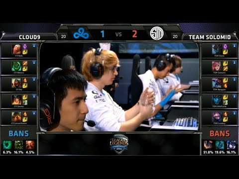 NA LCS C9 vs TSM Game 4 Highlights (NA LCS Spring Playoffs Finals 2015)