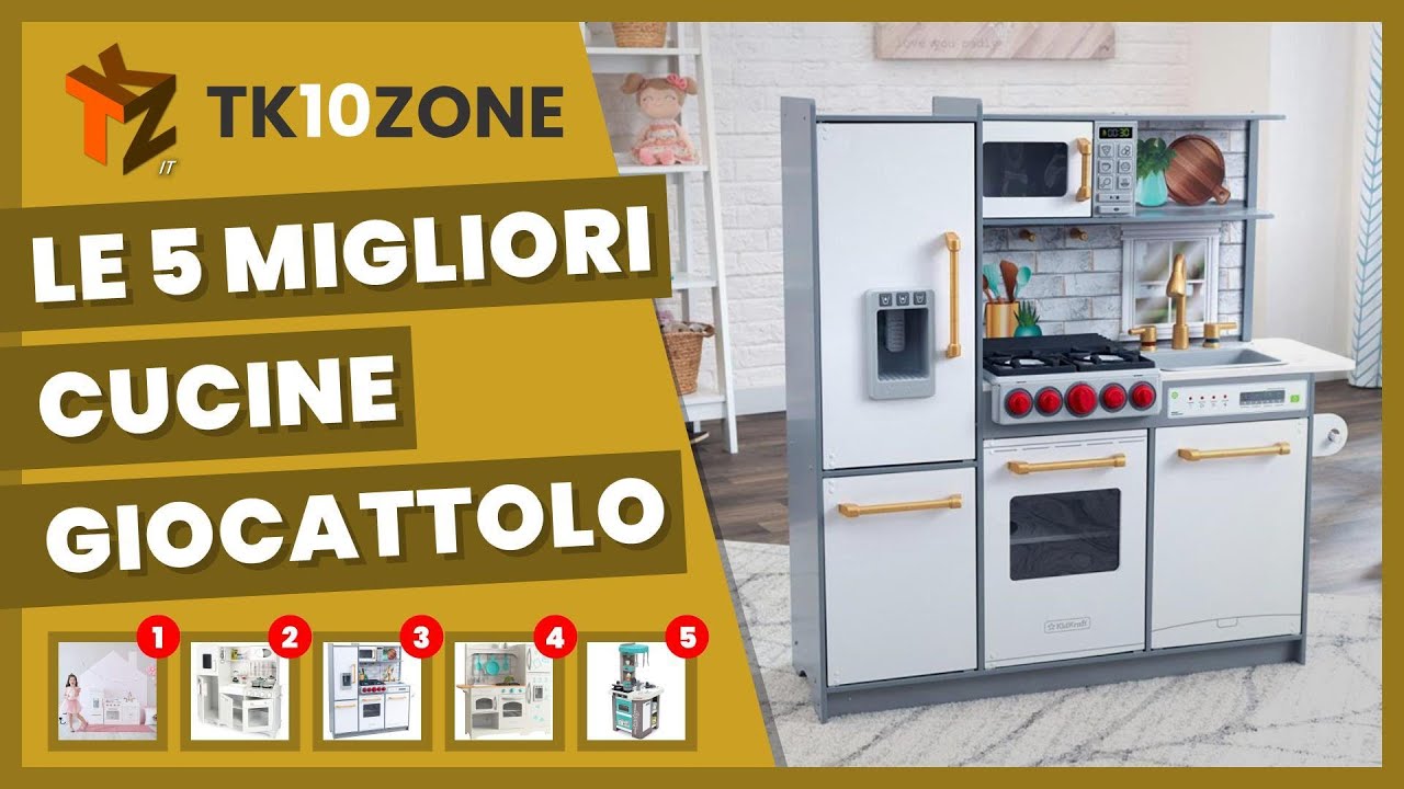 Le 5 migliori cucine giocattolo, per piccoli chef