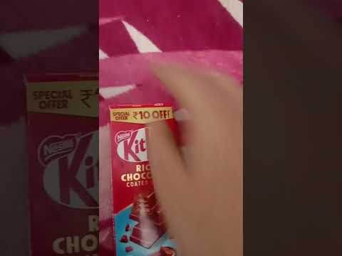 KitKat chocolate ❤️ mrp rs 100