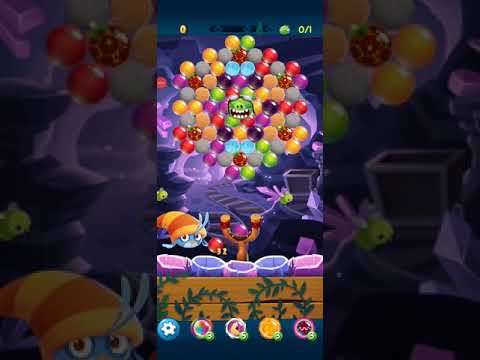 Angry birds pop bubble shooter level 68 3 STARS NO BOOSTER