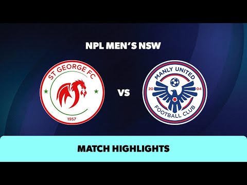 NPL Men's NSW Round 16 Highlights – St George FC v Manly United