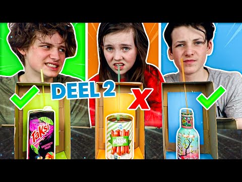 DONT CHOOSE THE WRONG MYSTERY STRAW CHALLENGE DEEL 2! | KIES NIET VERKEERDE MYSTERY RIETJE! - Bibi