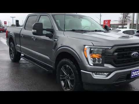 2022 Ford F-150 in Gray for sale at Seaway Chevrolet Buick GMC Ltd in Cornwall, ON