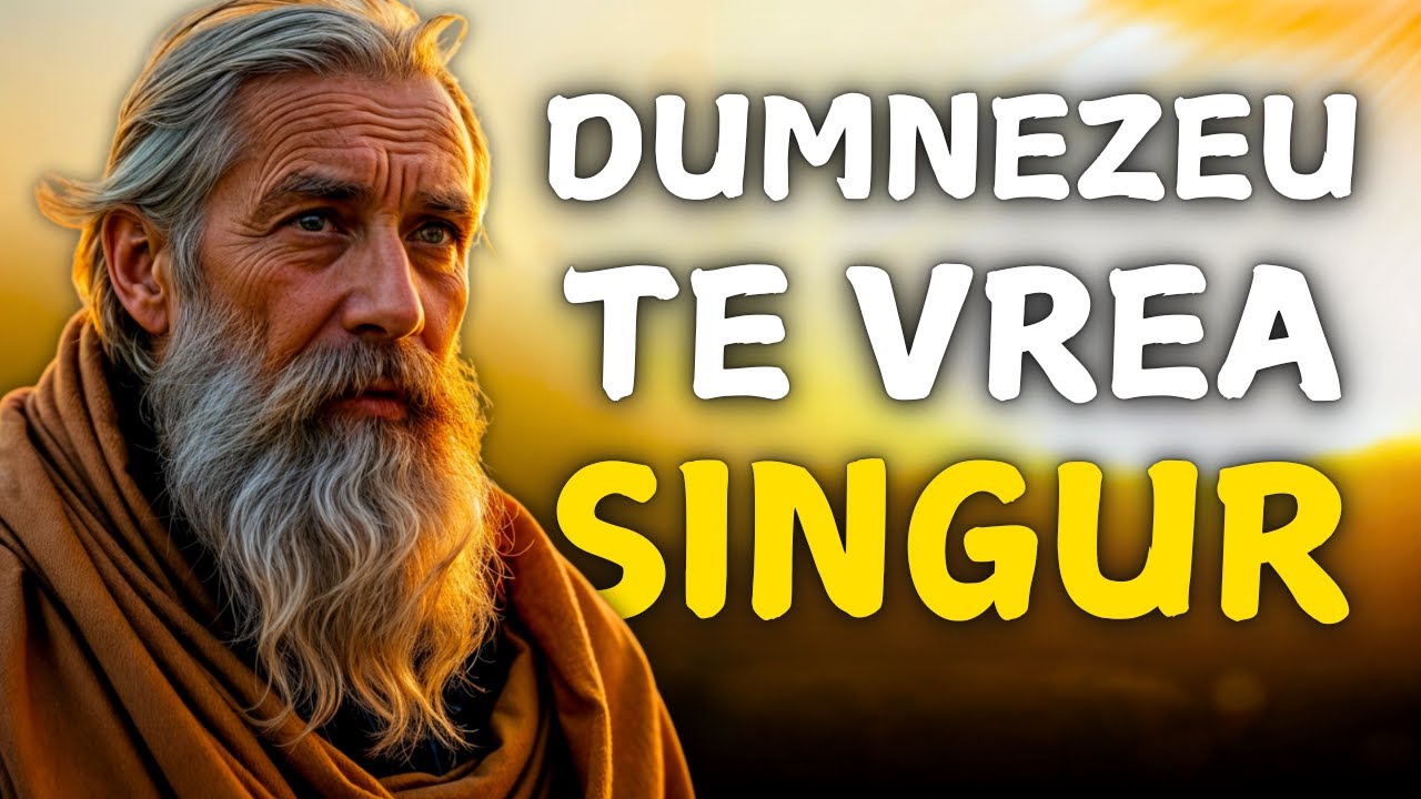 TE SIMȚI SINGUR? Dumnezeu Te Separă Pentru Ceva Mai Mare!