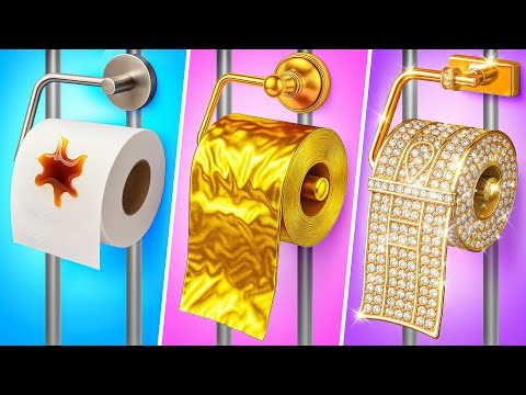 Rich vs Broke vs Giga Rich Girl in Jail by Multi DO Smile