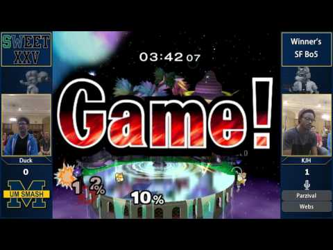 SWEET 25 - Duck (Samus) vs KJH (Fox) - WSF