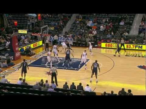 Hawks vs Grizzlies | Anthony Tolliver Highlights (2-6-2013)