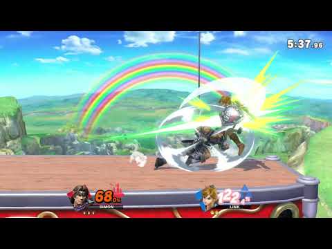 SSBU ES Simon v Link