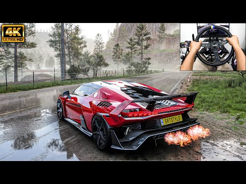 Italdesign Zerouno Twin Turbo With Anti-Lag | Forza Horizon 5 | g29 gameplay