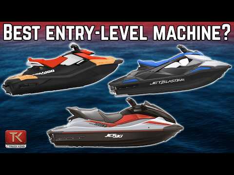 Affordable 2025 PWCs Compared! 2025 Yamaha JetBlaster vs Sea-Doo Spark vs Kawasaki Jet Ski STX160?