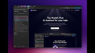 Side Space 2.0 | The World First AI Assistant for your Tabs