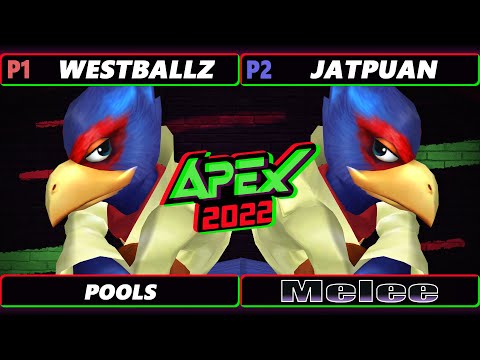 Apex 2022 - Westballz (Falco) Vs. JatPuan (Falco) SSBM Melee Tournament