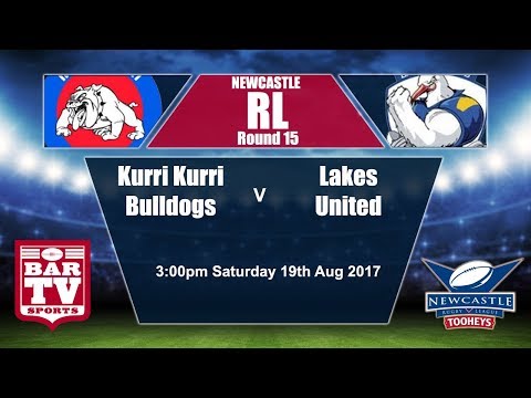 2017 Newcastle RL Round 15 - Kurri Kurri Bulldogs v Lakes United Seagulls