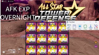 How to afk exp all star tower defense