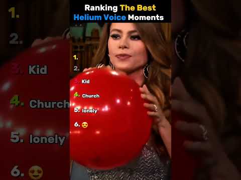Ranking The Best Helium Voice Moments 😂💀#shorts