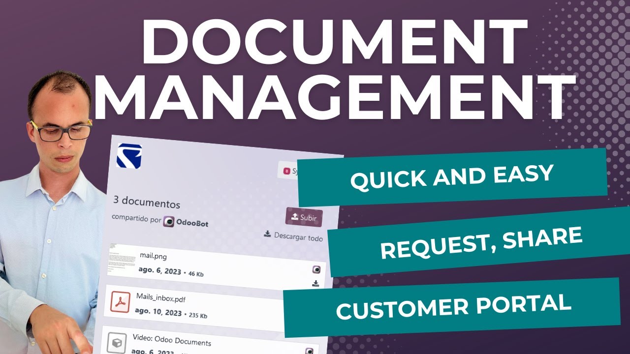 Odoo - Document App / Document Management