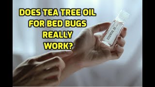 Does Tea Tree Oil For Bed Bugs Really Work?