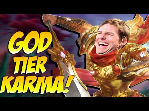 HE WOULDN'T STOP BACKDOORING AND KARMA HIT HIM SO HARD! - Masters Ranked Duel - SMITE