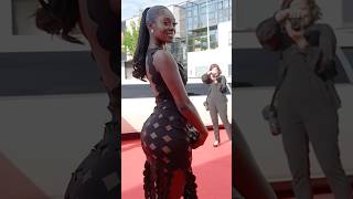 Joa Nova Ms Adjoa Model Red Carpet Interview Isis Fashion Awards Show Limo Nigerian Model #Nija #9ja