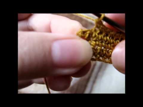 Maranta i szydełko - półsłupki obniżone