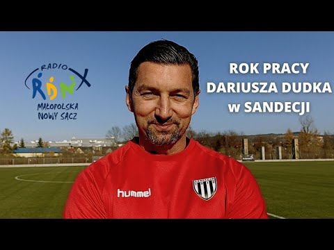 Trener Dariusz Dudek po roku pracy w Sandecji Nowy Sącz