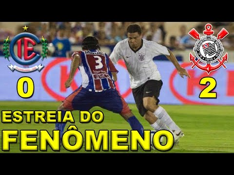 Itumbiara 0 x 2 Corinthians Copa do Brasil 2009  1º Fase - Estreia Ronaldo Fenômeno