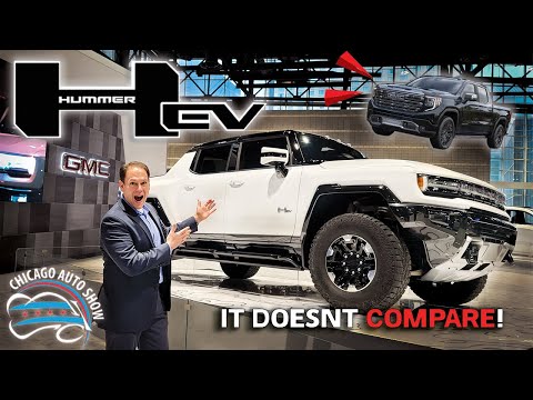 GMC Hummer EV & Sierra Denali Ultimate 2022 Review (Chicago Auto Show Debut)